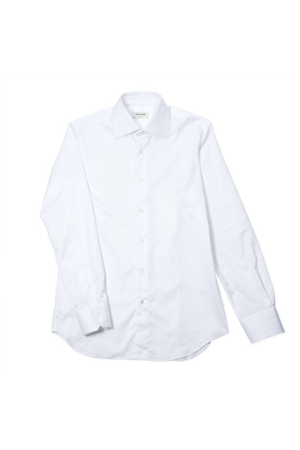 PRODE SHIRT - 긴팔셔츠 - [PRODE SHIRT] WIDE COLLAR SHIRT (2color)