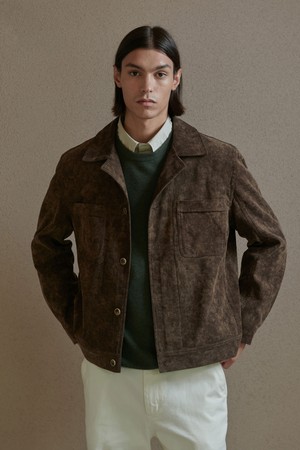 [PRODE SHIRT] 미스티 코듀로이 트러커 자켓 (선셋브라운)