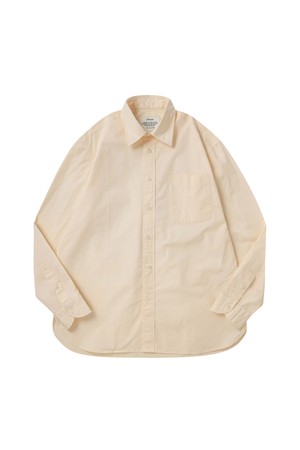 [릴렉스] P-960 포플린 셔츠 (버터)