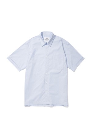 [PROED SHIRT] [릴렉스]P-905 포플린 반팔 셔츠 (블루)