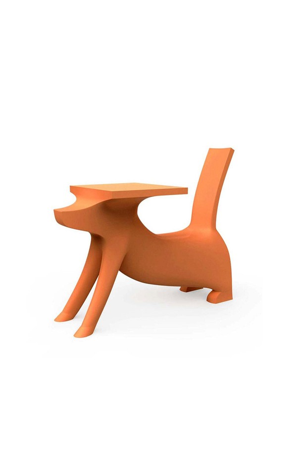 Magis - 퍼니쳐/라이팅 - [Magis] LeChien Children Table And Chair /재주부리는강아지_오렌지 /어린이의자/테이블/MGS-MT830 AR