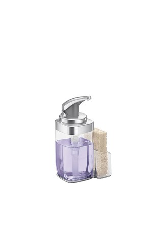 [심플휴먼] 사각 디스펜서와수세미통 2_650ml / SPH-KT1189