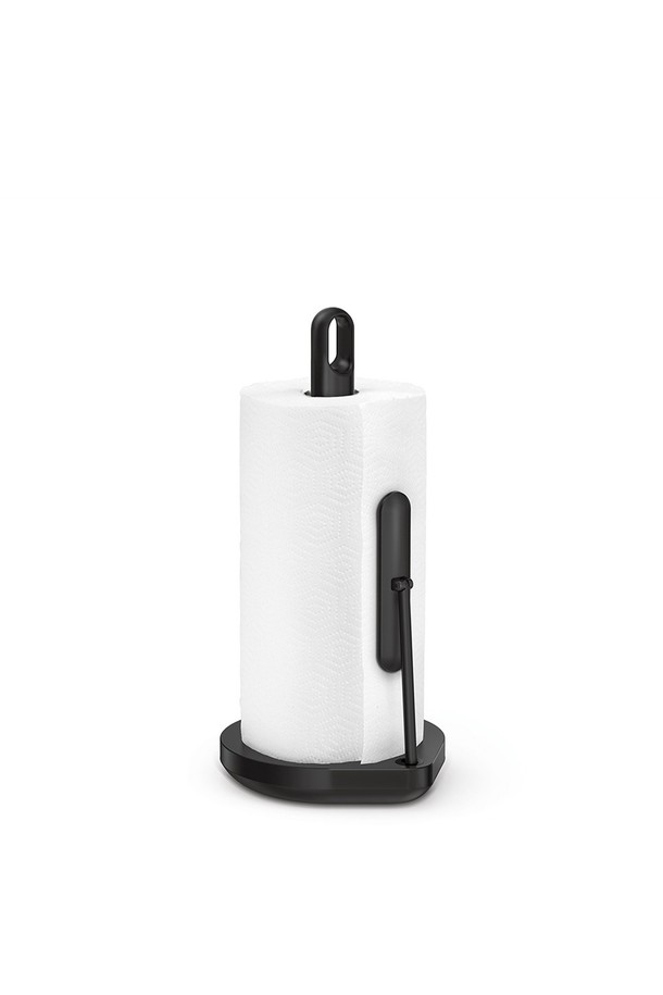 [심플휴먼] 키친타월홀더4_블랙 (SPH-KT1204)는 주방 공간을 더욱 효율적으로 만들어줄 키친타월 홀더입니다. 스테인리스 스틸과 플라스틱 소재로 제작되어 견고하며, 블랙 컬러로 세련된 디자인을 자랑합니다. 안정적인 무게추 베이스와 한 손으로 사용 가능한 원터치 기능으로 편리함을 더했습니다. 텐션암 디자인과 일체형 손잡이로 깔끔한 외관을 갖췄으며, 표준 키친타월을 호환합니다. 5년의 넉넉한 보증 기간으로 제품의 품질을 보장합니다.
