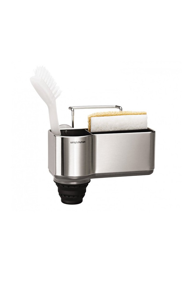 [심플휴먼] 싱크 수세미 홀더 / SPH-KT1116은 주방 싱크대에 깔끔함을 더해주는 실용적인 제품입니다. 스테인리스 스틸과 실리콘 소재로 제작되어 튼튼하고 위생적이며, 실버와 화이트 두 가지 색상으로 제공됩니다. 흡착식 설치 방식으로 싱크대 벽면에 간편하게 부착하여 공간 활용도를 높여줍니다. 수세미를 걸어두는 용도로 사용하며, 물빠짐 홀이 있어 위생적으로 관리할 수 있습니다. 심플하고 모던한 디자인으로 어떤 주방에도 잘 어울립니다.
