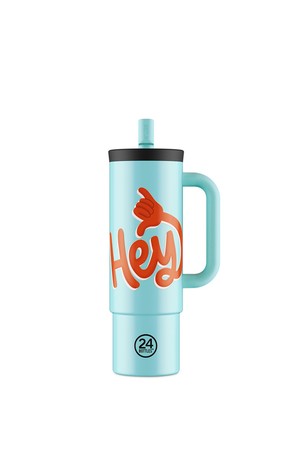 [24bottles]24보틀 스트로우 컵 800ml 헤이블루 / 24B-2244