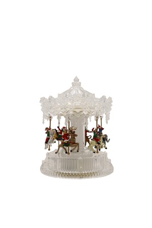 [FOCUSIS]포커시스 LED_뮤직 아크릴 회전목마 / FOC-BR-84837