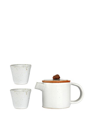 [브라운즈] 호우 아침햇볕 도자기 다구, 다기세트