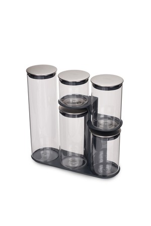 [조셉조셉] 포디움 100COLLECTION 글라스 수납용기 5종세트