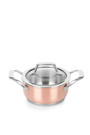 [BRK] 모던쉐프 코퍼 통3중 동냄비 양수 16cm