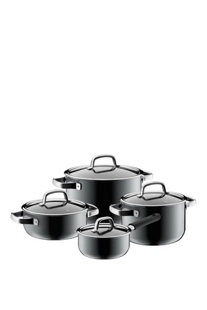 [WMF] 퓨전테크 미네랄 냄비 4종 세트 플래티늄(16편수,20L,20H,24H)