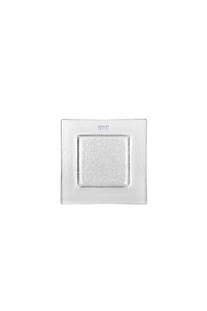 [즈비젤글라스] 소호 사각접시 1p (14cm)