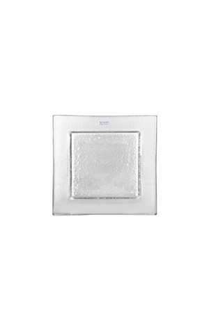 [즈비젤글라스] 소호 사각접시 1p (20cm)