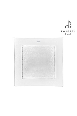 [즈비젤글라스] 소호 사각접시 1p (32cm)