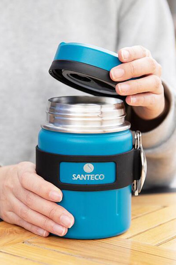 Santeco - 텀블러 - [산테코] 코지 보온죽통 500ml 밀크화이트