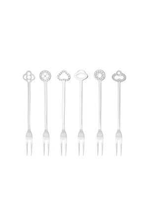 [삼보넷] 오리엔탈리빙 양식 커트러리 파티 포크 6p