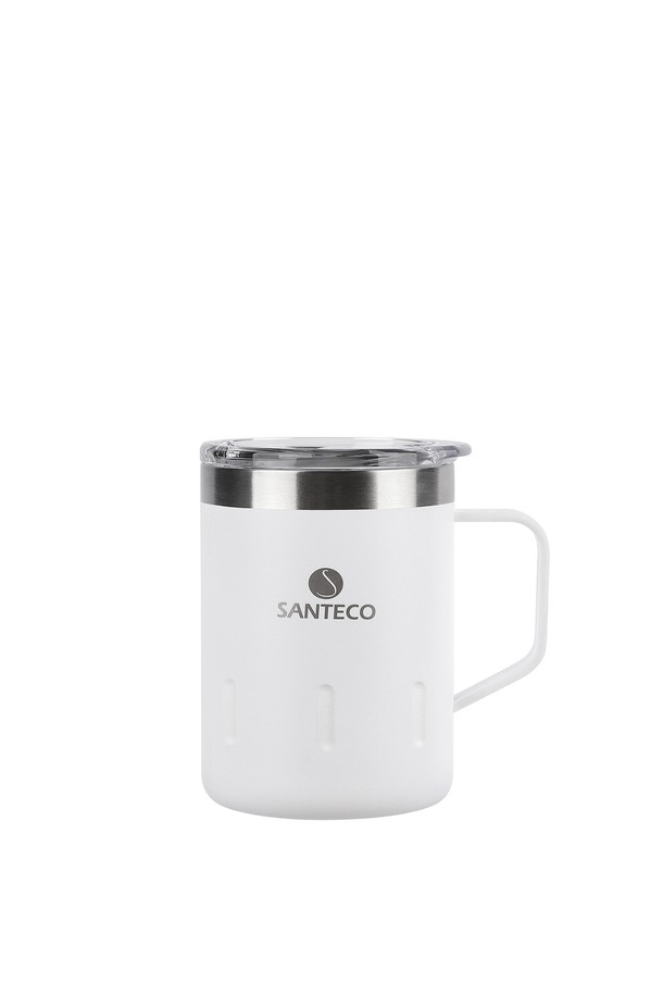 Santeco - 텀블러 - [산테코] 케미2 보온보냉컵 350ml (밀크 화이트)