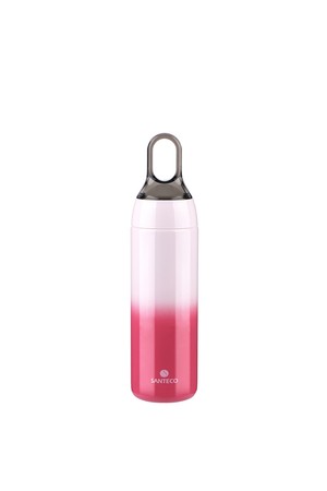 [산테코] 요가슬림 스텐 보온보냉 텀블러 380ml (퍼스트키스 핑크)