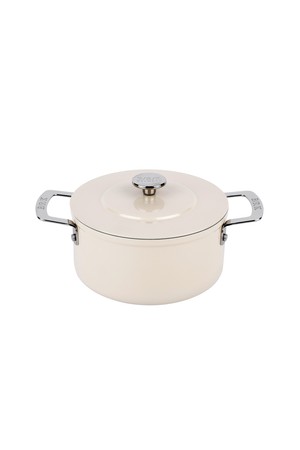 [BRK] 에볼루션 풀 인덕션 양수냄비 20cm (밀크)