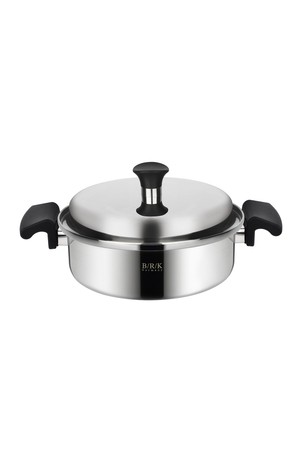 [BRK] 구르메 통5중 스텐 전골 냄비 24cm 인덕션 겸용