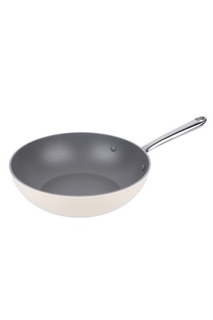[BRK] 에볼루션 풀 인덕션 WOK/궁중팬 30cm (밀크)