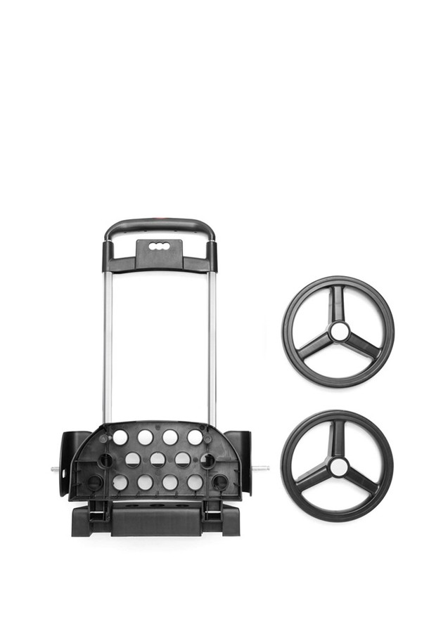 [라이젠탈] 시티 크루저 쇼핑 카트 도트 화이트 RSTMJ7073는 쇼핑과 여행에 적합한 라지 사이즈의 쇼핑 카트입니다. 폴리에스터, 철, 폴리프로필렌, EVA 소재로 제작되었으며, 도트 무늬와 원터치 버클, 반사경 디자인이 특징입니다. 4단계 높이 조절 핸들, 3단 분리 접이식 렉, 탈착식 가방, 분리 가능한 바퀴 등 다양한 기능으로 실용성을 높였습니다. 최대 20kg까지 적재 가능하며, 버클형 잠금 방식으로 내용물을 안전하게 보호합니다. 캐주얼하고 미니멀한 스타일로 쇼핑룩과 여행룩에 잘 어울립니다.
