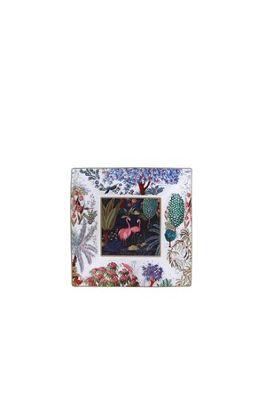 [지앙] 자르뎅 뒤팔레 깊은 사각 접시 1p (22x22cm)