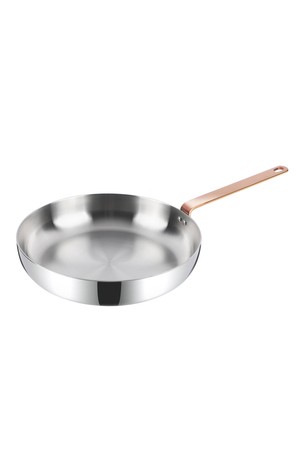 [BRK] 로즈골드 통5중 스테인리스 스틸 후라이팬 28cm