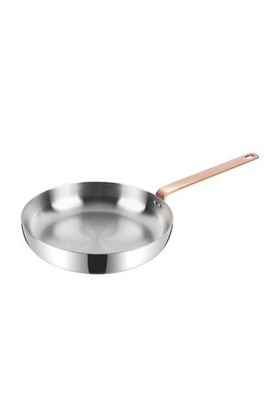 [BRK] 로즈골드 통5중 스테인리스 스틸 후라이팬 24cm