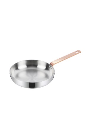 [BRK] 로즈골드 통5중 스테인리스 스틸 후라이팬 20cm