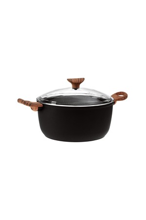 [삼보넷] 락앤로즈 양수냄비 24cm (블랙)