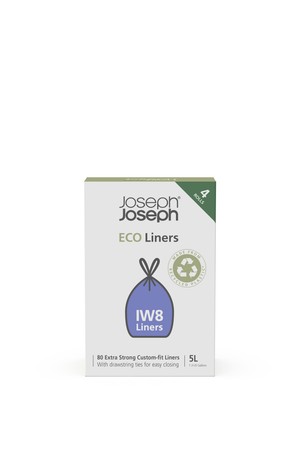 [조셉조셉] 5L 에코라이너 80p 그레이 교체용 비닐봉투