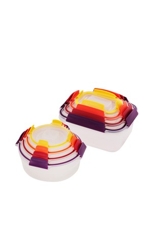 [조셉조셉] 네스트락 혼합 밀폐용기 8종 세트 (멀티컬러)