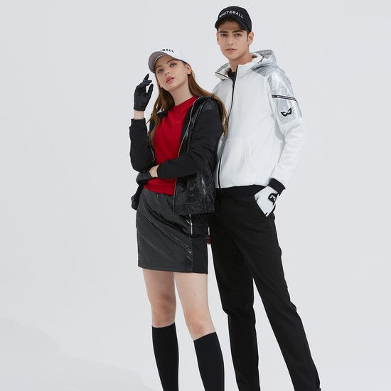 [화이트볼] 여성 져지 기능성 골프 점퍼 BK_WB21FAWJ02BK