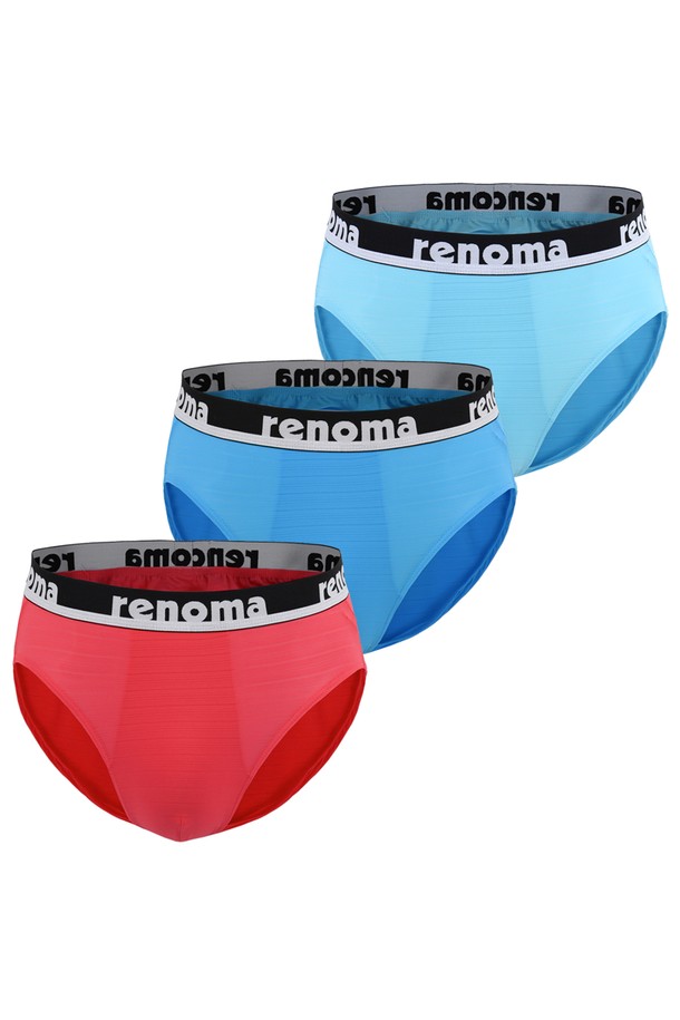 RENOMA UNDERWEAR - 언더웨어 - [레노마] 남성 스티브2쟈가드 브리프3매_AC10H85959