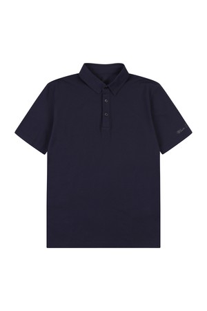 [화이트볼] C/P PQ 남성 골프 티셔츠 NA_WB24SUMT09NA_NAVY-a