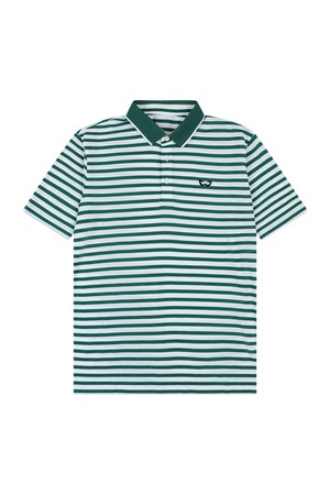 [화이트볼] 스트라이프 베이직 남성 골프 티셔츠 GN_WB24SUMT03GN_GREEN-a