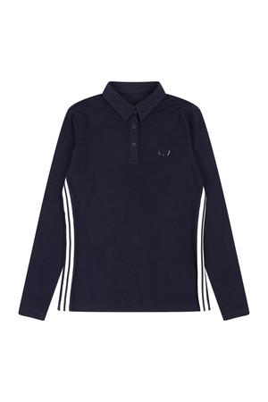 [화이트볼] 와끼 니트배색 티셔츠 NA_WB24FWWT04NA_NAVY-a