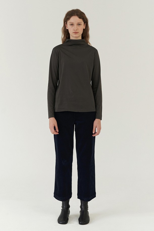 AYU - 스커트/팬츠 - [23FW] classic corduroy pants-navy