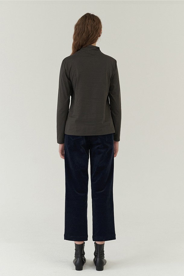 AYU - 스커트/팬츠 - [23FW] classic corduroy pants-navy