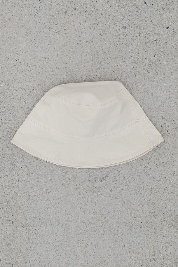 AYU - 모자 - [24FW] cotton bucket hat-ivory