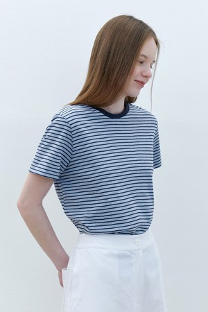 [24SS] sailor cotton t-shirt – blue