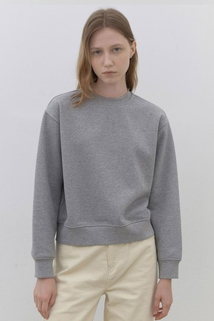 [24FW] classic cotton sweatshirt (기모)-grey