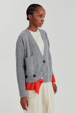 RIP OPEN CARDIGAN 2 (GREY)