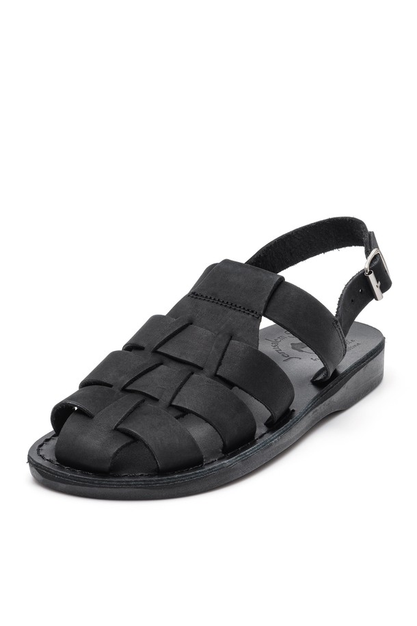 Jerusalem sandals - 샌들/슬리퍼 - 공식정품 [예루살렘 샌들 공용] NO.1041 MICHAEL_BLACK_NUBUCK