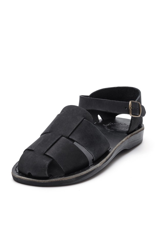 Jerusalem sandals - 샌들 - 공식정품 [예루살렘 샌들 여성] NO.1070 GEMMA_BLACK_NUBUCK