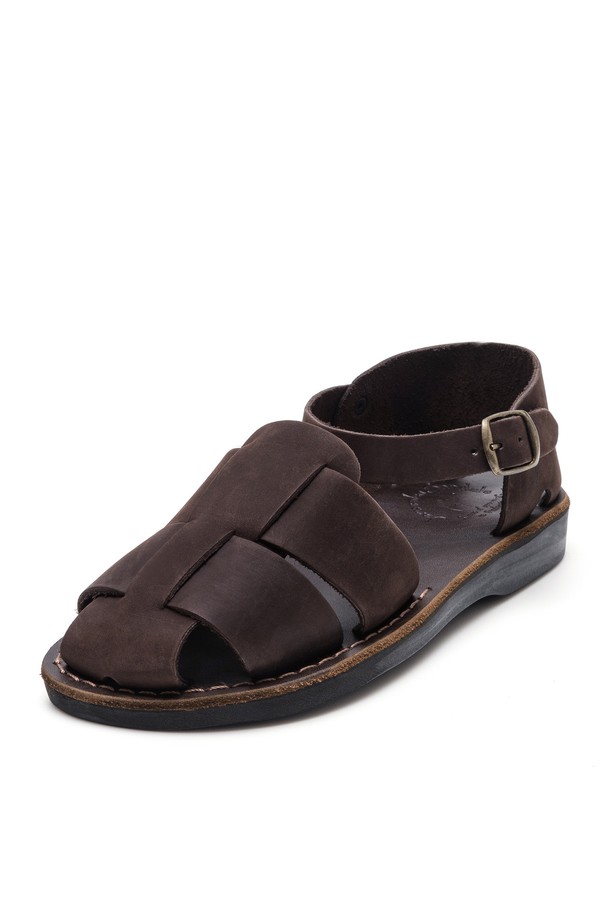 Jerusalem sandals - 샌들 - 공식정품 [예루살렘 샌들 여성] NO.1070 GEMMA_BROWN_NUBUCK