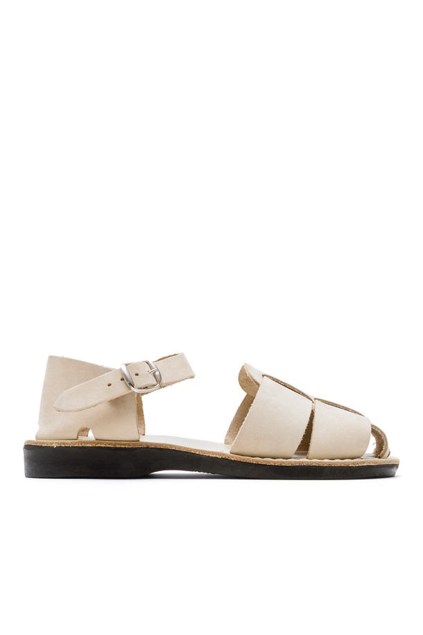 Jerusalem sandals - 샌들/슬리퍼 - 공식정품[예루살렘 샌들] NO.1070 GEMMA_WHITE_NUBUCK (여성)