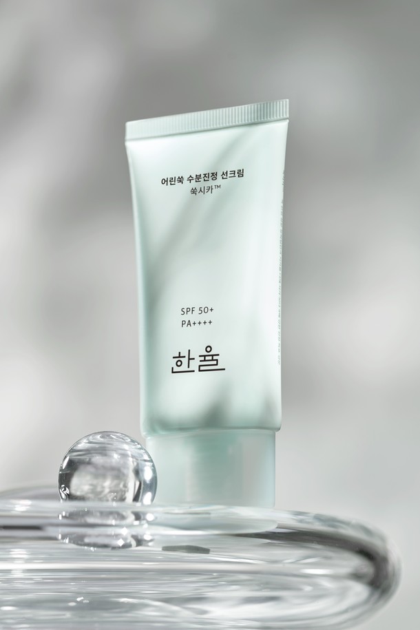 HANYUL - 스킨케어 - [한율] 어린쑥 수분진정 선크림 50ml