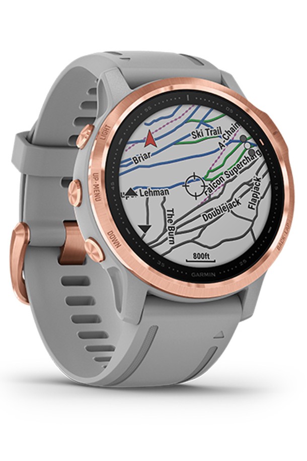 GARMIN - 기타소품 - 가민 피닉스6S 멀티스포츠 GPS 스마트워치 로즈골드 그레이