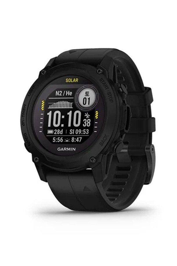 GARMIN - 기타소품 - 가민 디센트 G1 솔라 다이빙컴퓨터 다이버시계 블랙